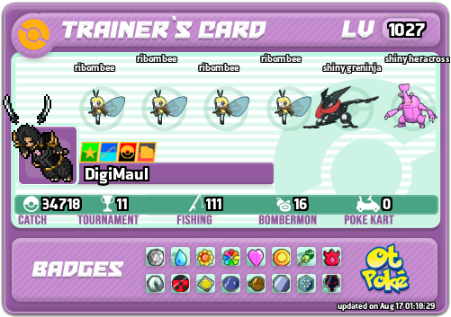 DigiMaul Card otPokemon.com
