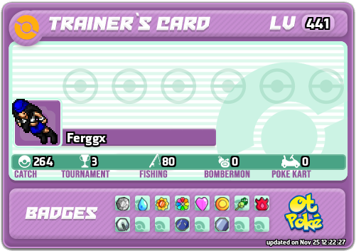 Ferggx Card otPokemon.com