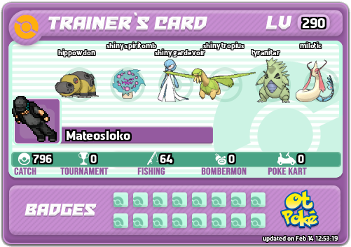 Mateosloko Card otPokemon.com