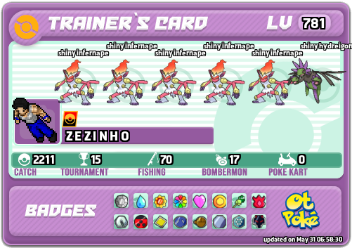 Z E Z l N H O Card otPokemon.com