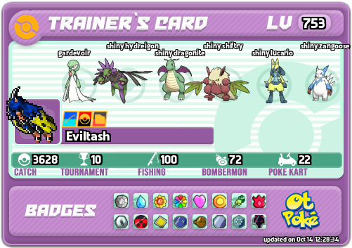 Eviltash Card otPokemon.com
