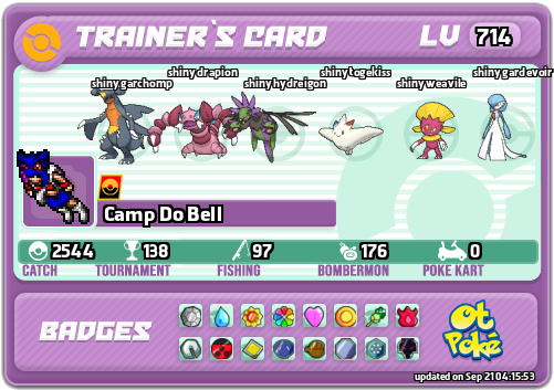 Camp Do Bell Card otPokemon.com