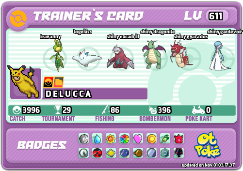 D E L U C C A Card otPokemon.com