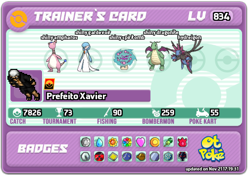 Prefeito Xavier Card otPokemon.com