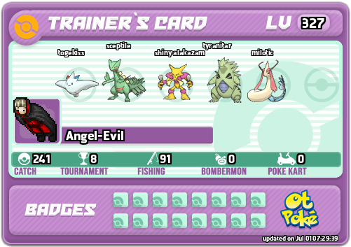 Angel-Evil Card otPokemon.com