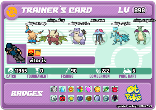 vitor is Card otPokemon.com