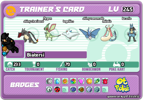 Biatersi Card otPokemon.com