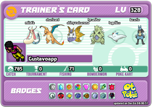 Gustavoapp Card otPokemon.com