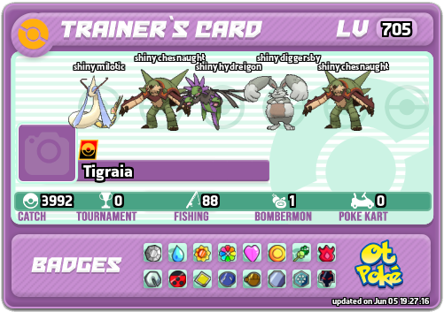 Tigraia Card otPokemon.com