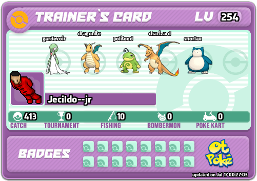 Jecildo--jr Card otPokemon.com