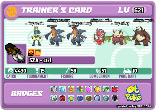 SZA - ctrl Card otPokemon.com