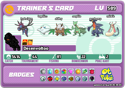Desenvoltoo Card otPokemon.com