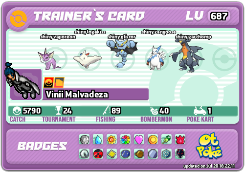 Vinii Malvadeza Card otPokemon.com