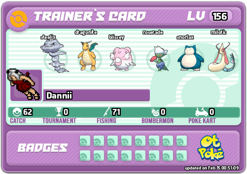 Dannii Card otPokemon.com