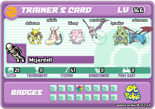 Mcjardell Card otPokemon.com