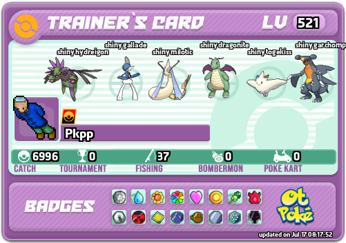 Pkpp Card otPokemon.com
