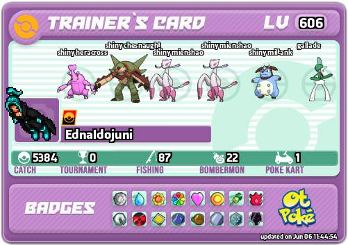 Ednaldojuni Card otPokemon.com