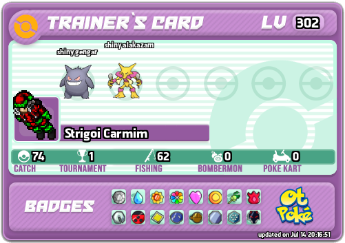 Strigoi Carmim Card otPokemon.com