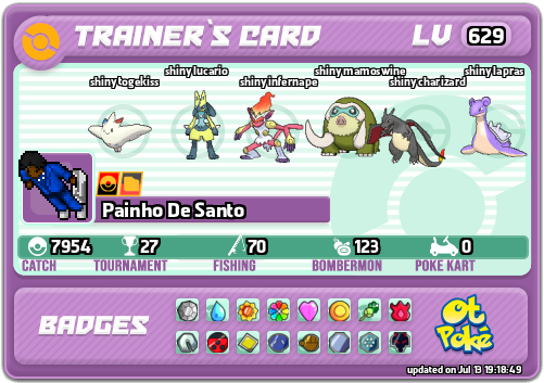 Painho De Santo Card otPokemon.com
