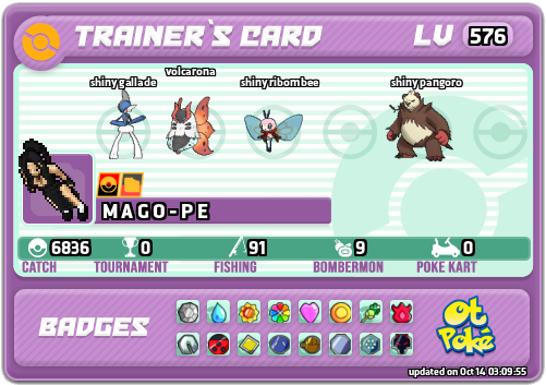 M A G O - P E Card otPokemon.com