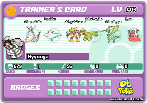 Hyyuuga Card otPokemon.com
