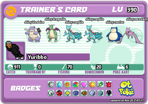 Yuribbo Card otPokemon.com