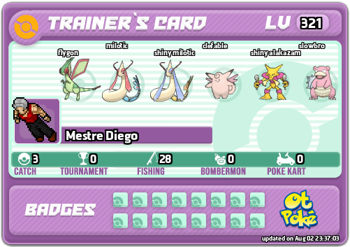 Mestre Diego Card otPokemon.com
