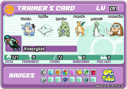 Victorjjkkf Card otPokemon.com