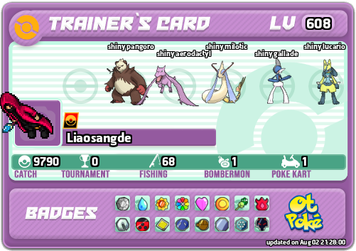 Liaosangde Card otPokemon.com