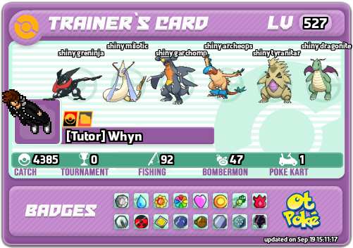 [Tutor] Whyn Card otPokemon.com
