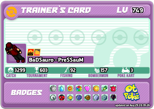 BaDSauro - PreSSauM Card otPokemon.com