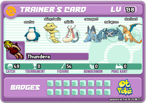 Thundera Card otPokemon.com