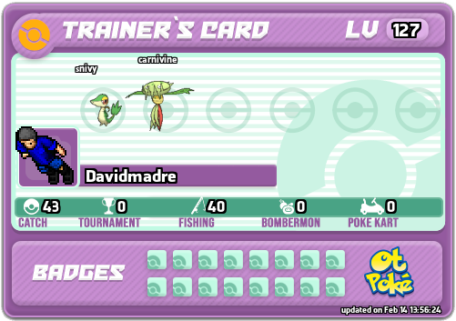 Davidmadre Card otPokemon.com