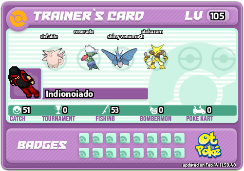 Indionoiado Card otPokemon.com