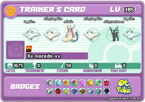 Xx-nocedo-xx Card otPokemon.com