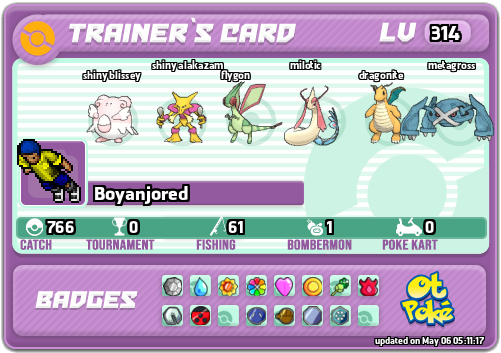 Boyanjored Card otPokemon.com