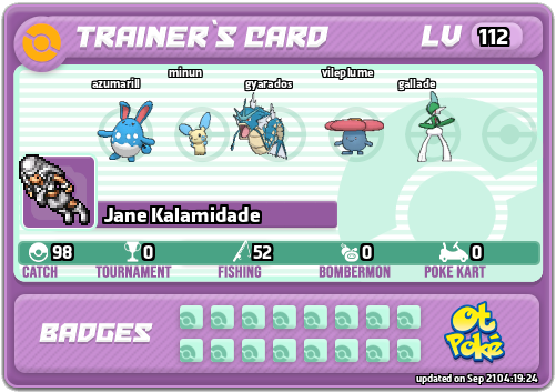 Jane Kalamidade Card otPokemon.com