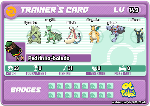 Pedrinho-bolado Card otPokemon.com