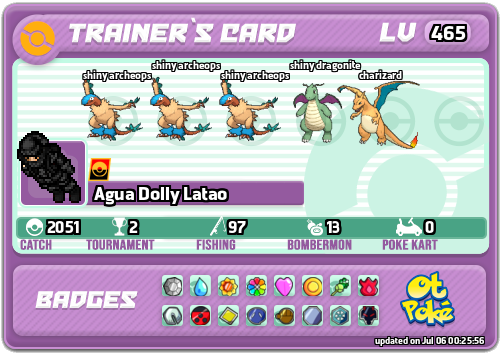 Agua Dolly Latao Card otPokemon.com