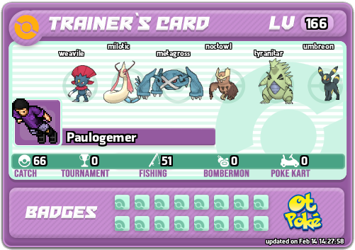 Paulogemer Card otPokemon.com