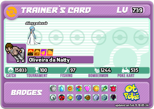 Oliveira da Natty Card otPokemon.com