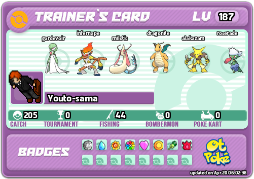 Youto-sama Card otPokemon.com