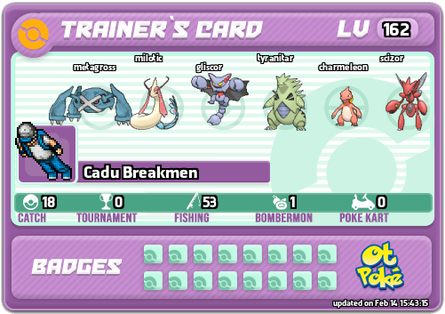 Cadu Breakmen Card otPokemon.com