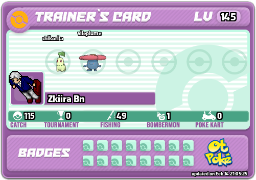 Zkiira Bn Card otPokemon.com