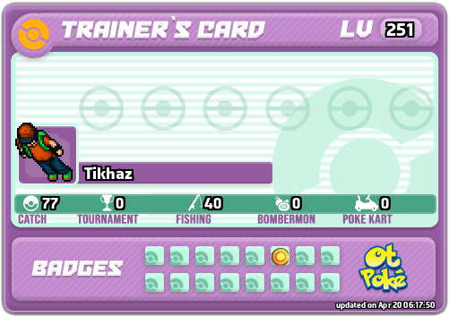 Tikhaz Card otPokemon.com