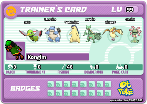 Kongim Card otPokemon.com