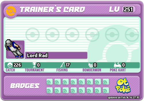 Lord Rad Card otPokemon.com