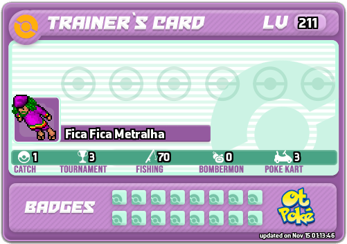 Fica Fica Metralha Card otPokemon.com