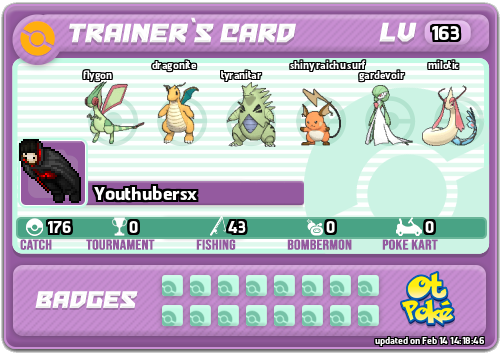 Youthubersx Card otPokemon.com