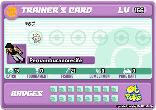 Pernambucanorecife Card otPokemon.com